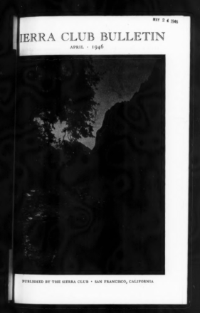 Sierra Club Bulletin 1946 Vol 31 No 2 April thumbnail